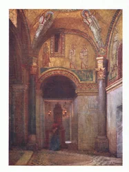 Kapelle von San Zeno in S. Prassede, aus Rom veröffentlicht von A & C Black Ltd, 1925